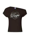 Delta Zeta Heart Illustration Rush Shirt