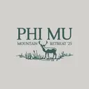 Phi Mu Deer Graphic Mountain Retreat Crewneck