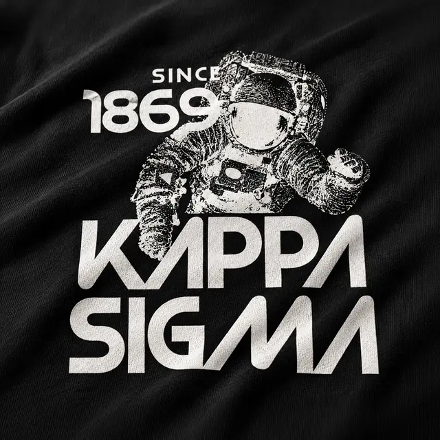 Kappa Sigma Astronaut Graphic PR Crewneck