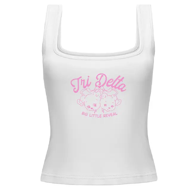 Delta Delta Delta Cute Teddy Bears Big Little Reveal Tank 2