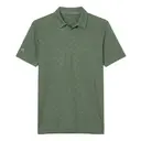 Adidas Men's Ultimate365 Pine Tree Polo - A574 Green Oxide Black Front