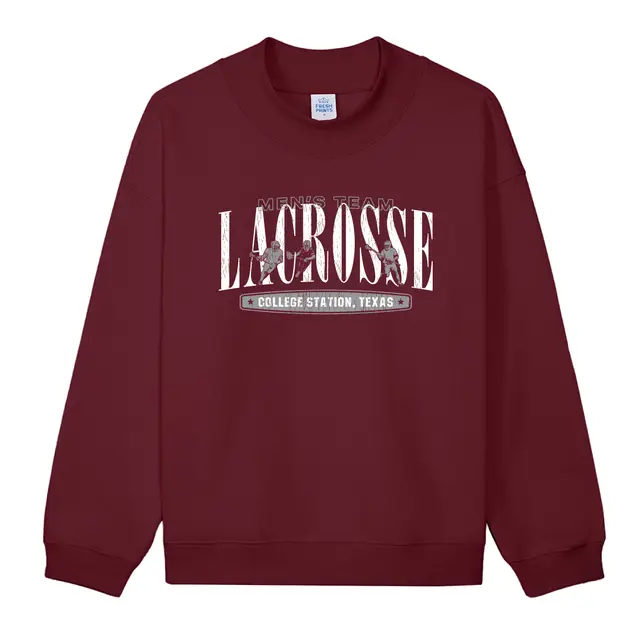 Lacrosse Team Action Posed Players PR Sweater 2