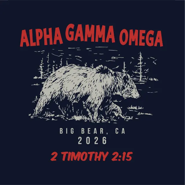 Alpha Gamma Omega Bear Landscape PR Shirt