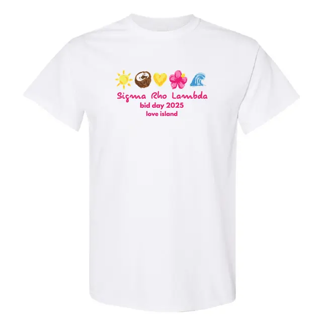 Sigma Rho Lambda Sun and Wave Rush Shirt 2