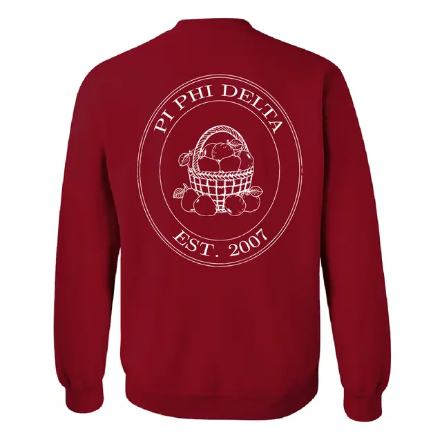 Pi Phi Delta Basket of Apples PR Sweater 2