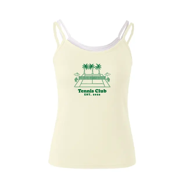 Tennis Club Palm Trees Court PR Tank 2