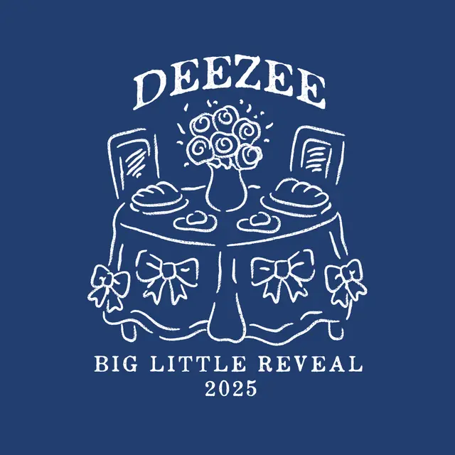 Delta Zeta Table Setting Big Little Reveal Shirt