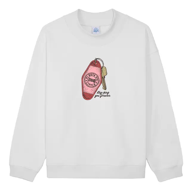 Pi Beta Phi Key Tag Illustration Big Little Reveal Sweater 2