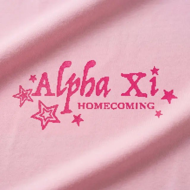 Alpha Xi Star Illustration Homecoming Tank