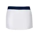 Fresh Prints Lexi Drawstring Mini Skort White Navy mto Back