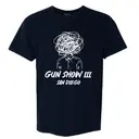 GUN SHOW III Swirling Lines Graphic Club Shirt 2