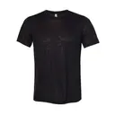 Customizable Bella + Canvas Fast Fashion Unisex Viscose Fashion Tee 3880 Black Front