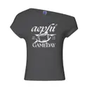 Alpha Epsilon Phi Star Football Game Day Shirt 2