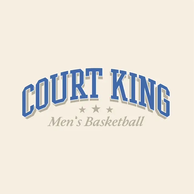 Men's Basketball Curved Text PR Hoodie