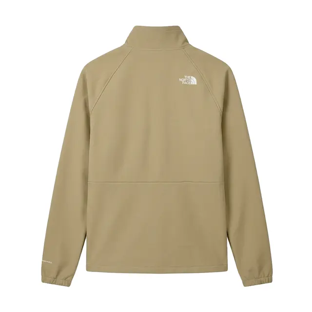 The North Face The North Face® Barr Lake Soft Shell Jacket Khaki Stone Dark Heather Back