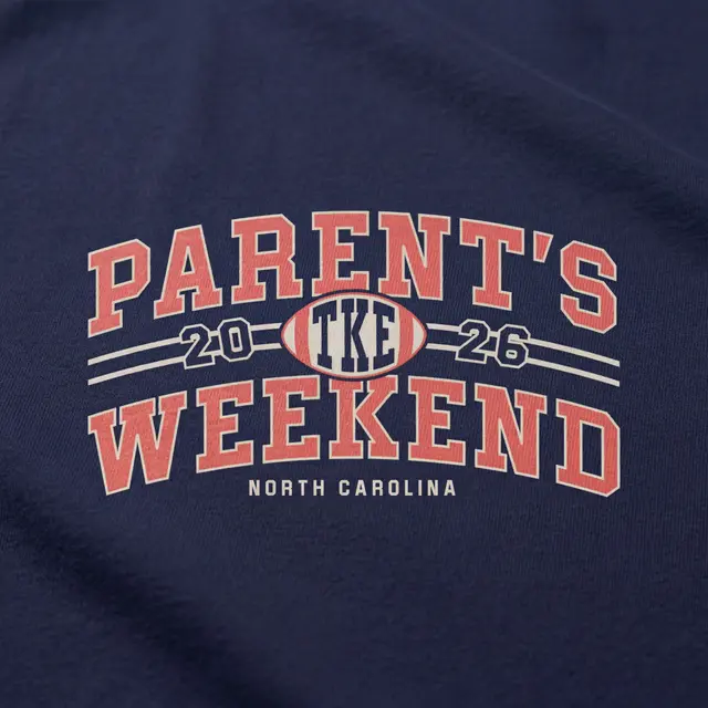 Tau Kappa Epsilon Football Style Parent's Weekend Crewneck