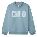 Chi Omega Polka Dot Text Formal Crewneck 2