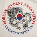 Korean Student Association Dragon Graphic PR Shirt