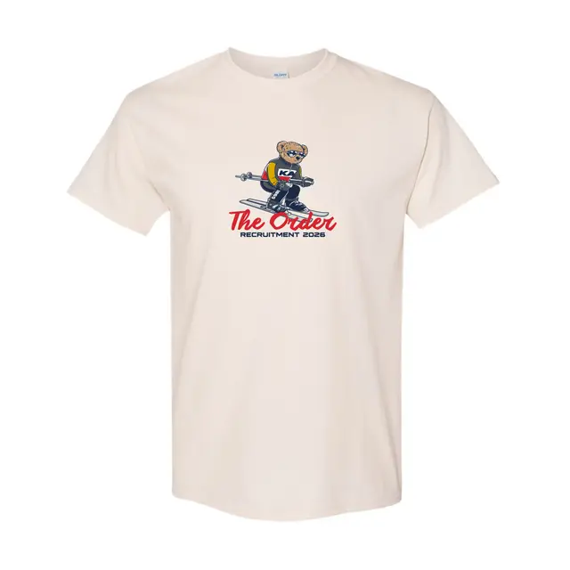 Kappa Alpha Bear Skiing Rush Shirt 2