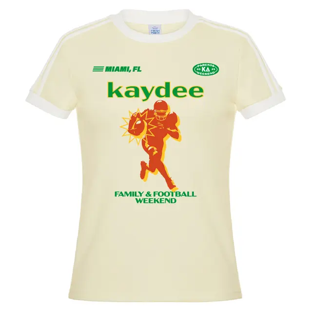 Kappa Delta Football Illustration Parents Weekend Shirt 2