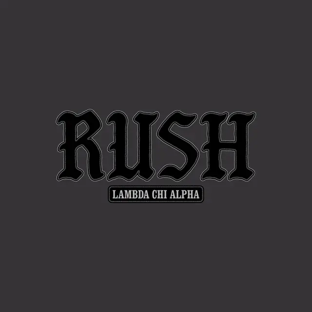 Lambda Chi Alpha Gothic Rush Crewneck