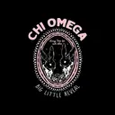 Chi Omega Bunny Art Big Little Reveal Shirt