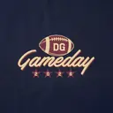 Delta Gamma Football Graphic Game Day Crewneck