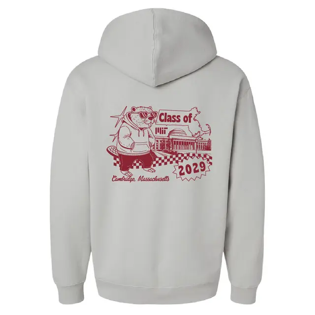 MIT Cool Beaver Graphic Graduation Hoodie 2