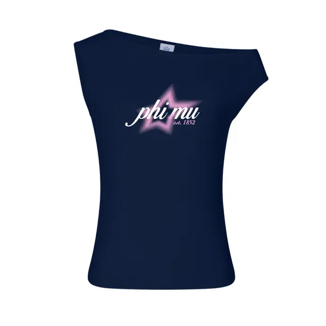 Phi Mu Star Illustration PR Tank 2
