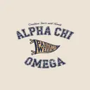 Alpha Chi Omega Pennant Design Parent's Weekend Crewneck