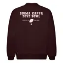 Sigma Kappa Bold Block Text Dove Bowl Sweater 2