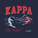 Kappa Skiing Illustration PR Crewneck