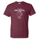 Coe College Pre-Dental Club Tooth Illustration PR Shirt 2