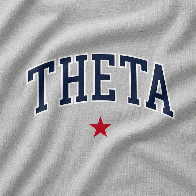 Kappa Alpha Theta Bold Arch Text PR Sweater