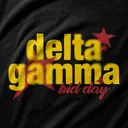 Delta Gamma Starburst Bid Day Tank