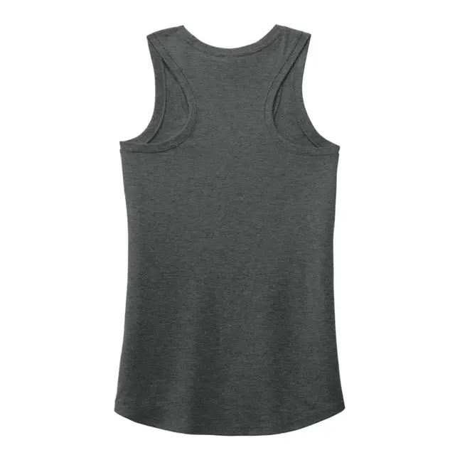 WOMEN'S PERFECT TRI RACERBACK TANK Black Frost Back