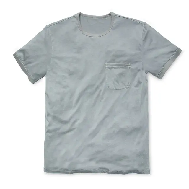 Outerknown Sojourn Pocket Tee 1210010 Tarmac Grey Front