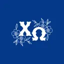 Chi Omega Greek Letters Floral Pattern PR Tank