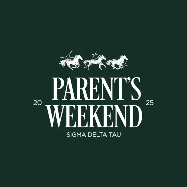 Sigma Delta Tau Galloping Horses Parent's Weekend Crewneck