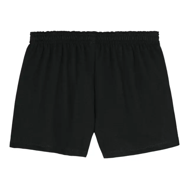 Women's Jersey Knit Squad Short Black Back
