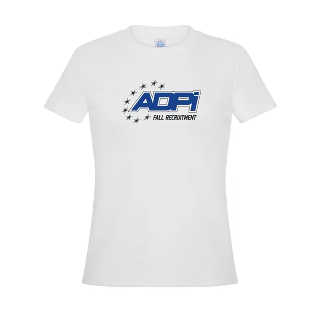 Alpha Delta Pi Star Accents Rush Shirt 2