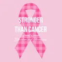 Breast Cancer Awareness Gingham Ribbon Philanthropy Crewneck
