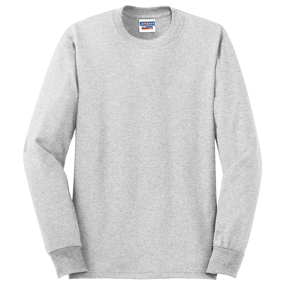 Jerzees Adult 5.6 Oz. Dri-Power Active Long-Sleeve T-Shirt | Fresh