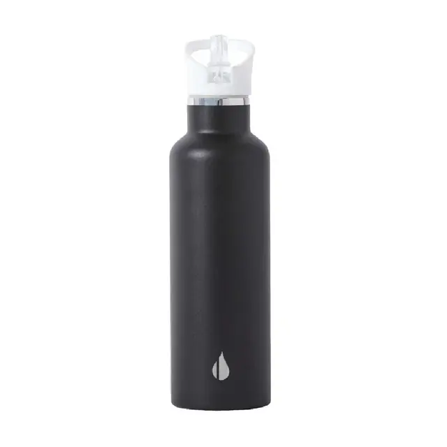 Elemental Classic 25Oz Water Bottle Matte Black Front