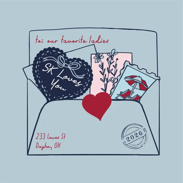 Sigma Kappa Heart Illustration PR Shirt