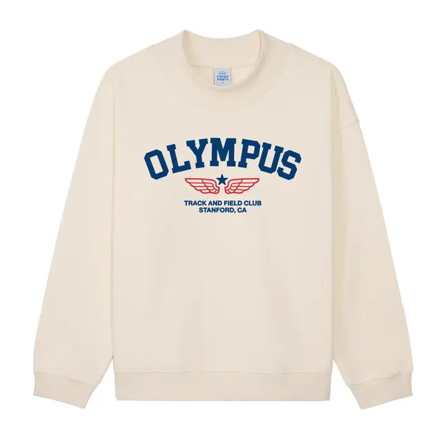 Track And Field Club Winged Star Block Lettering PR Sweater 2
