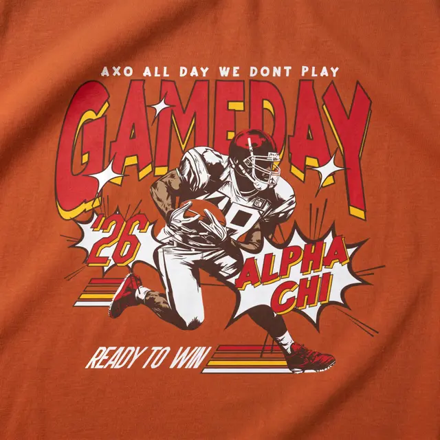 Alpha Chi Omega Player Graphic Game Day Hoodie