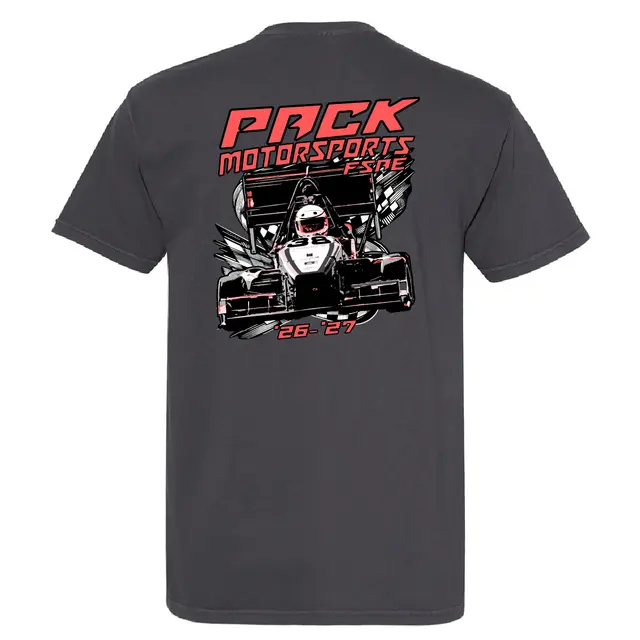 Pack Motorsports Race Car Graphic PR Shirt 2