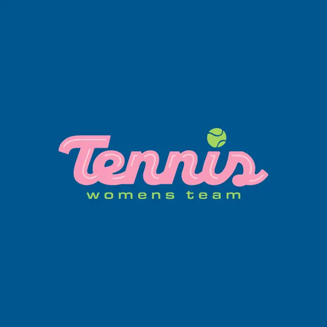 Women's Tennis Pink Script with Tennis Ball PR Hoodie