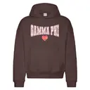 Gamma Phi Hand Drawn Lettering Big Little Reveal Hoodie 2